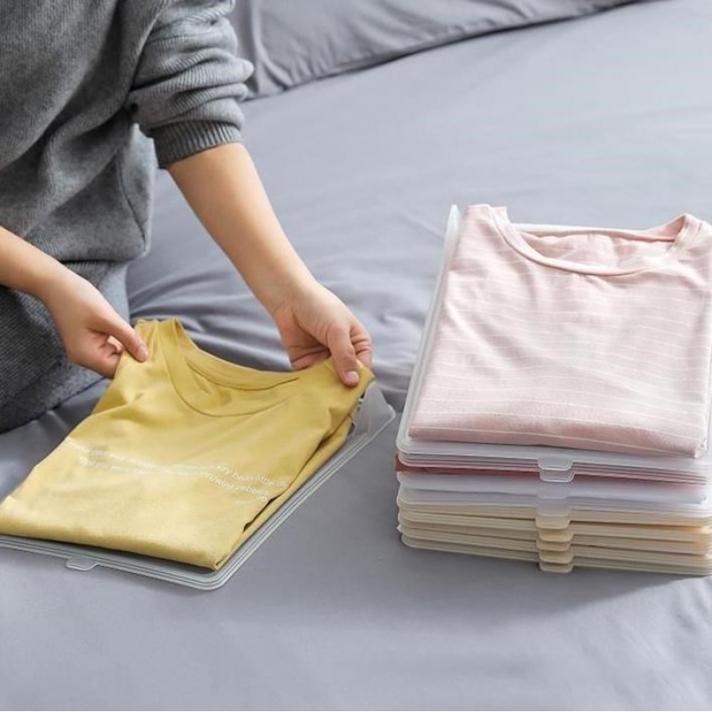 自动叠衣服机折衣服神器懒人叠衣架叠衣板收纳整理生活方便工具