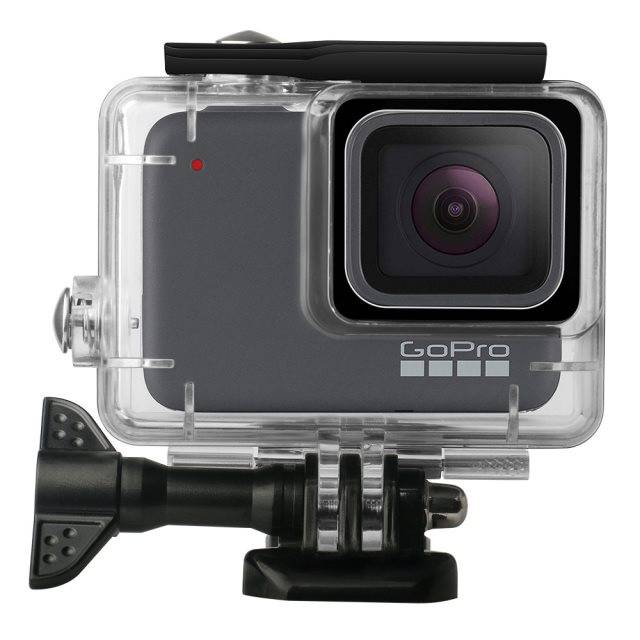 goprohero7silverwhite运动相机防水壳银版白版专用免拆镜头
