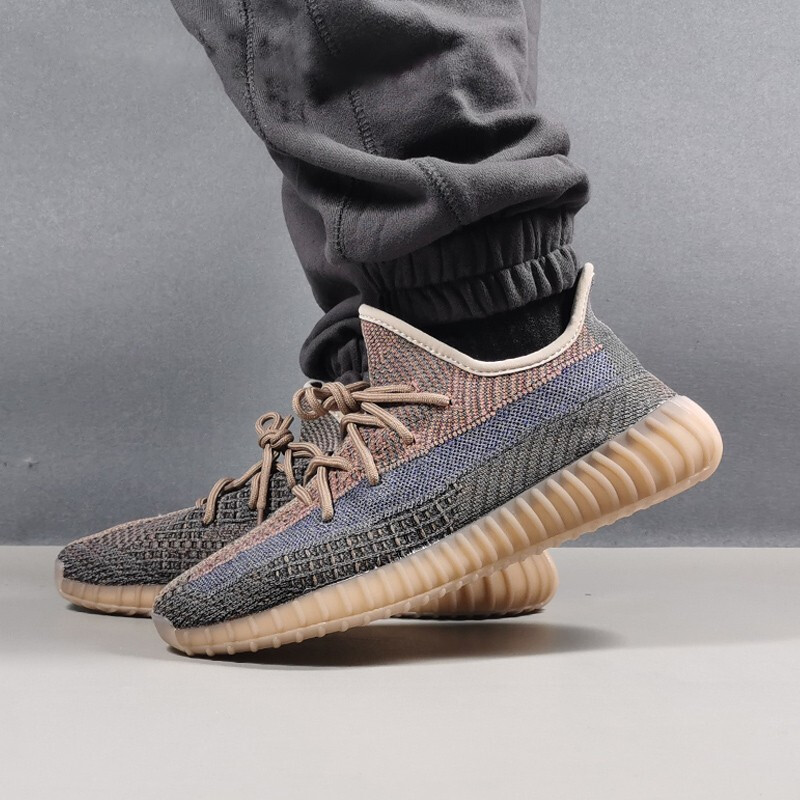 adidas阿迪达斯新款椰子yeezy350v2boost蓝棕褪色椰子鞋h02795