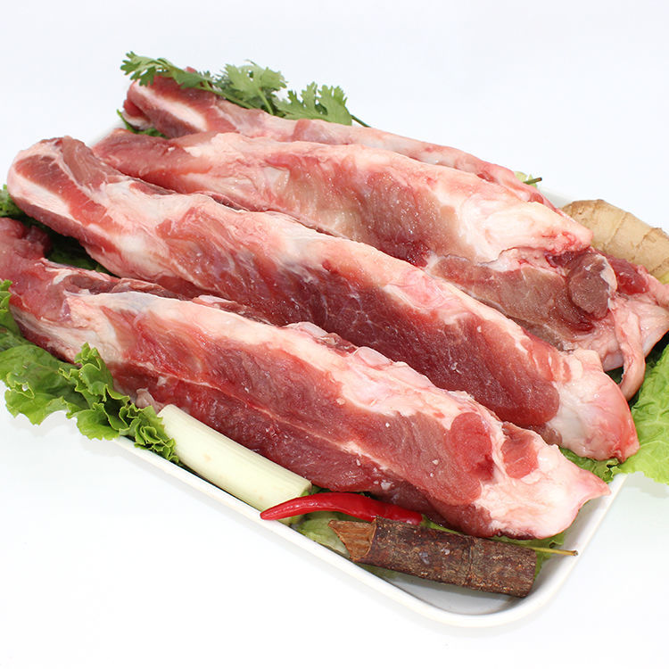 猪胸骨 新鲜猪脆骨 猪软骨猪排骨带肉猪大骨筒骨 3斤非常实惠