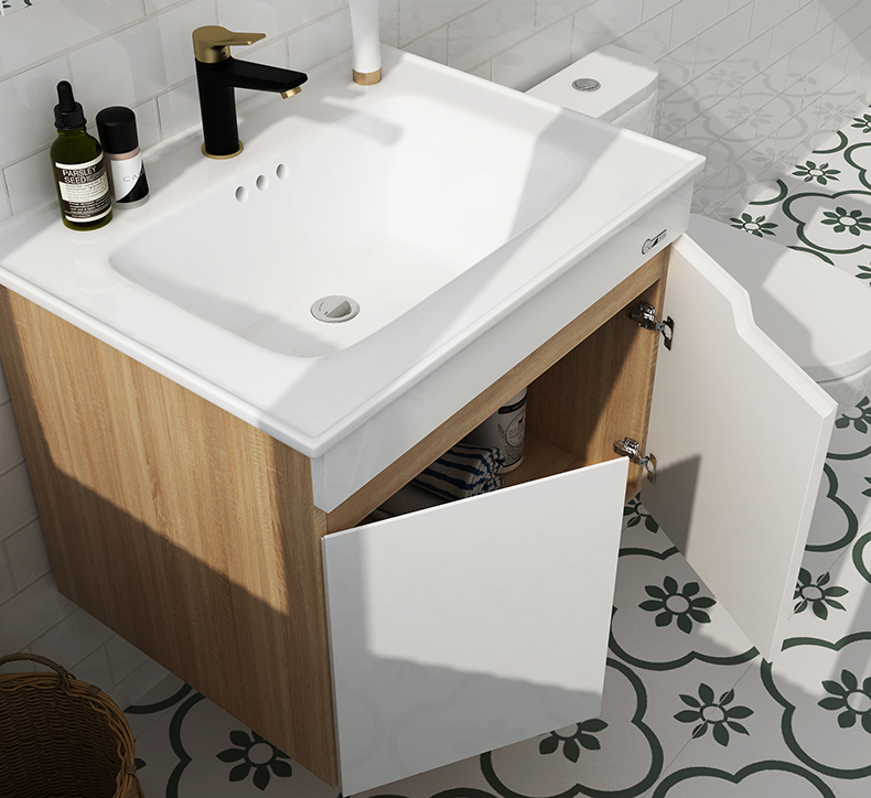 dongpeng东鹏卫浴洗手盆柜组合家用卫生间洗漱台浴室柜组合现代简约