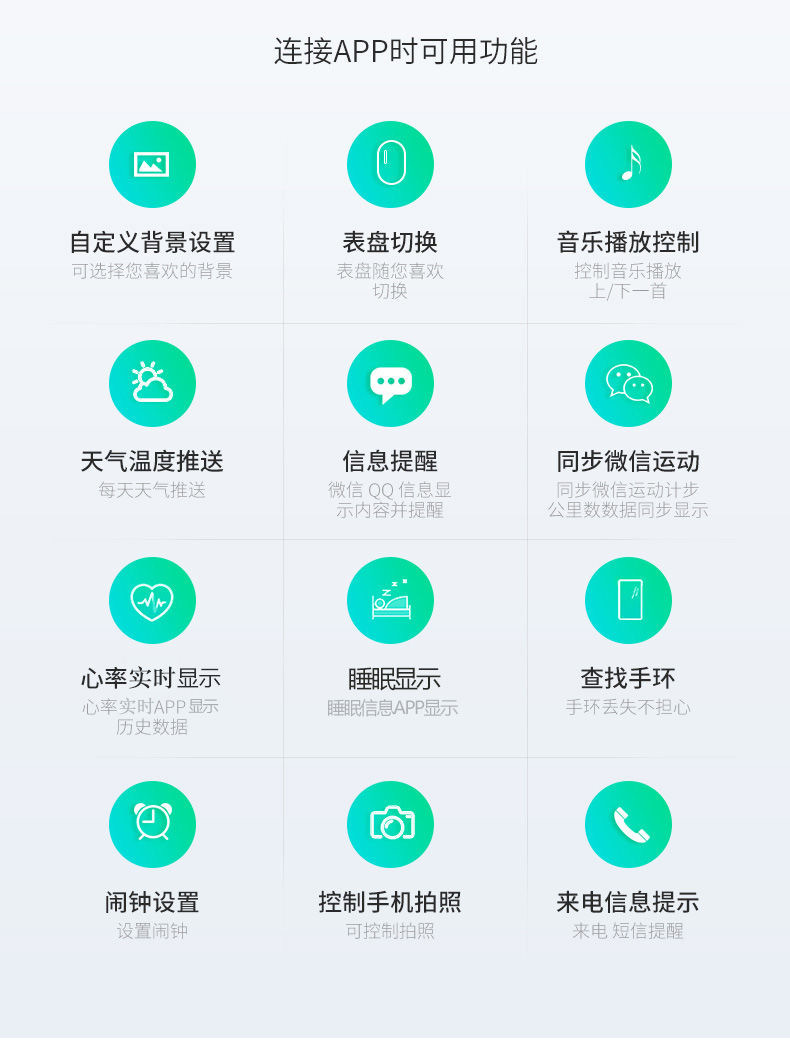 m4智能手环血压心率运动手环男女彩屏防水计步手环表蓝色迪程