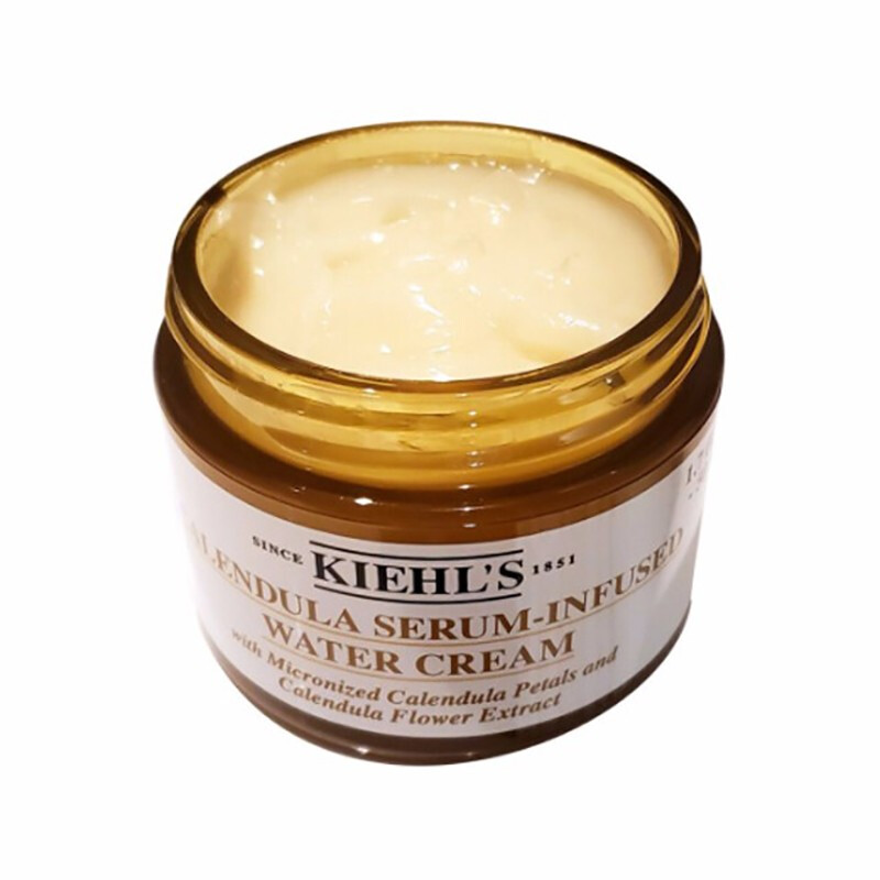 kiehls科颜氏金盏花面霜 镇定舒缓金盏花精华水活霜爆水霜修复敏*肌