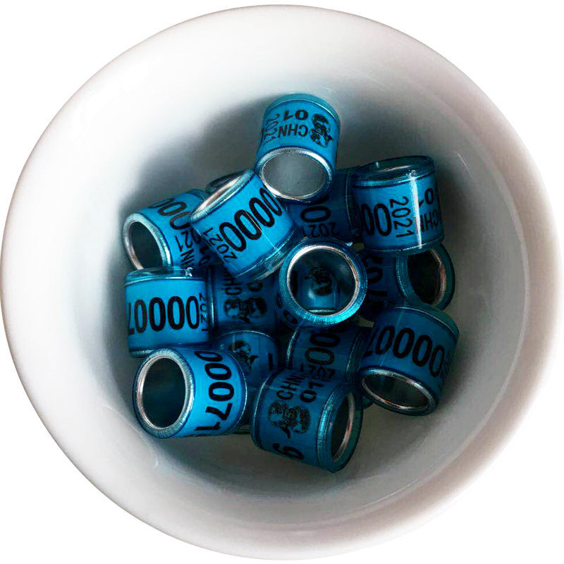 鸽子脚环2021年仿真统一环信鸽足环种鸽环赛鸽用品用具鸽子环鸽具北京