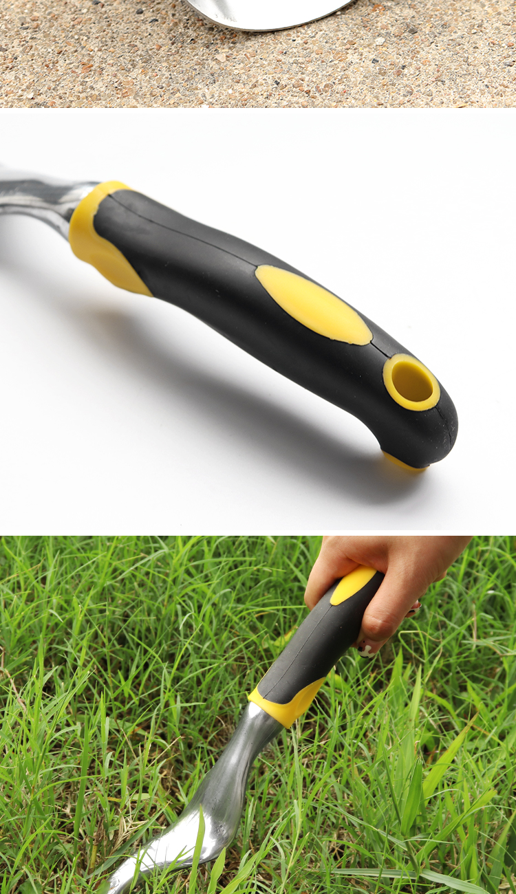 番易园艺除草工具拔草挖野菜用具种花种菜小铲子不锈钢起苗神器