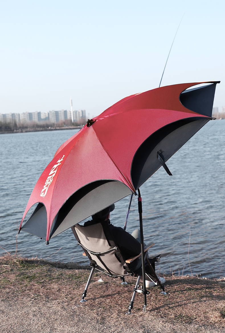 渔之源去野钓鱼伞多向防雨暴雨钓伞24大加厚防晒雨伞鱼伞遮阳伞