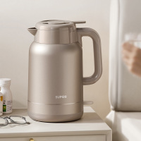 苏泊尔(SUPOR) 电热水壶1.5升大容量电水壶智能家用多功能 316L不锈钢真空恒温保温SW-15J01ZK