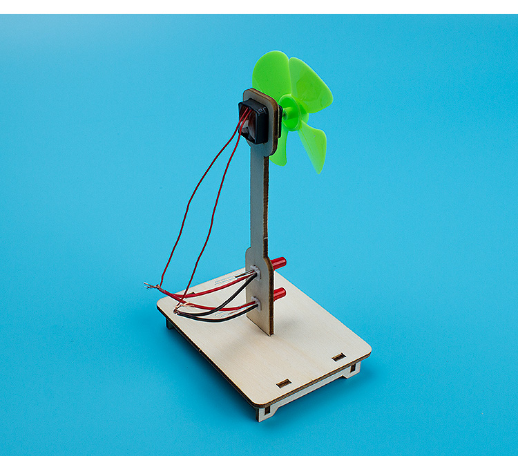 定做风之居diy手工自制风力发电机小学生科学实验玩教具科技小制作