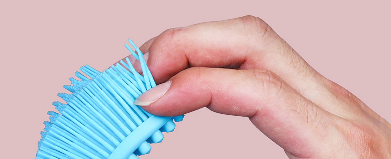 家用触觉刷儿童早教感统训练器材婴儿按摩刷宝宝抚触脱敏感统独触觉刷