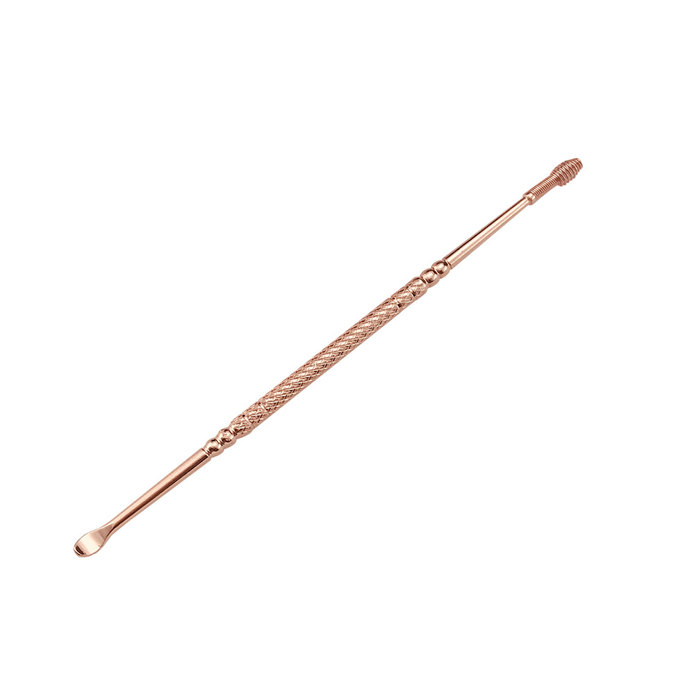 zw不锈钢双头弹簧挖耳勺螺旋耳挖采耳工具挖耳朵掏1把