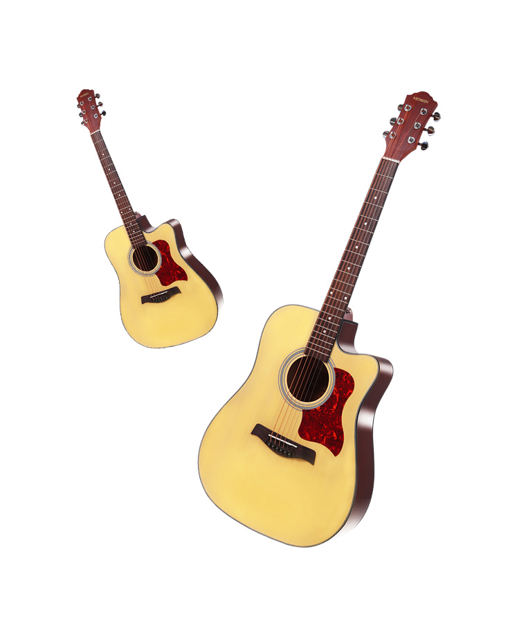 莫森mosendc41d单板民谣吉他初学者面单木吉他新手入门吉它升级单板41