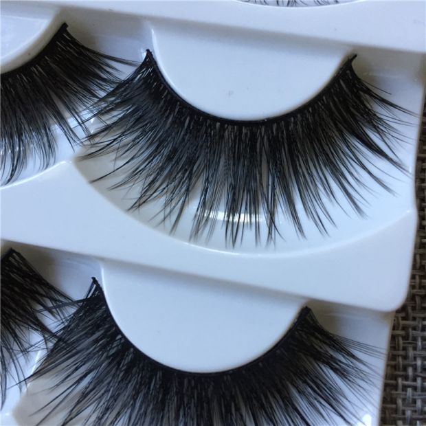 浓密超长特长加长款软料硬梗假睫毛网红烟熏舞台妆拉丁舞眼睫毛三维