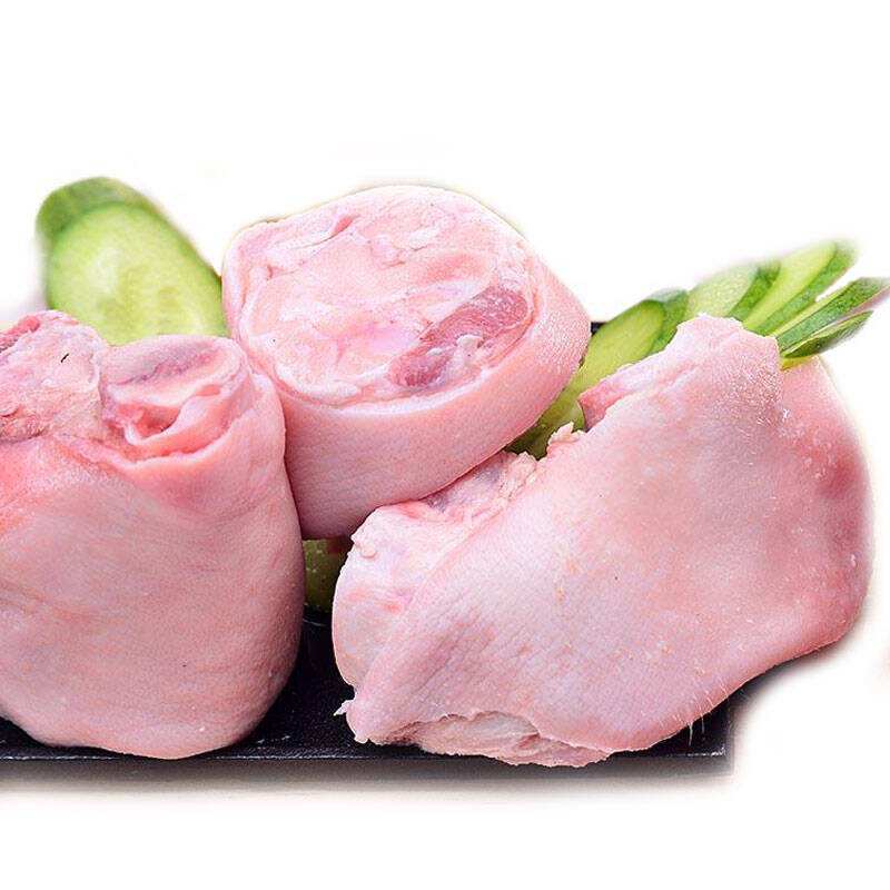 新鲜冷冻猪脚圈4斤猪肘圈猪蹄猪肉家庭装冷冻批发