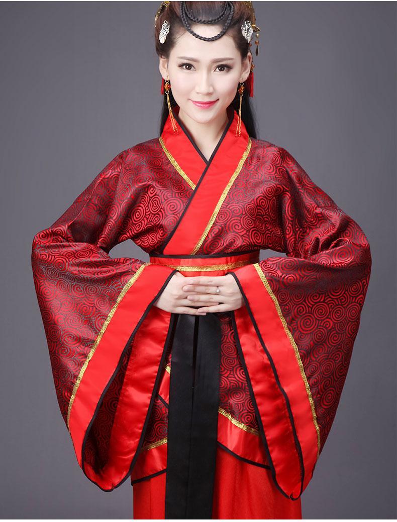 《唐装戏服古装服装女仙女唐朝古代汉服演出服古典舞蹈公主贵妃女装