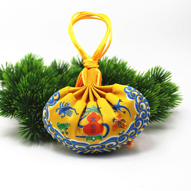 五毒香包端午节高档古风香囊香袋空袋子驱蚊随身汉服配饰挂件五毒空