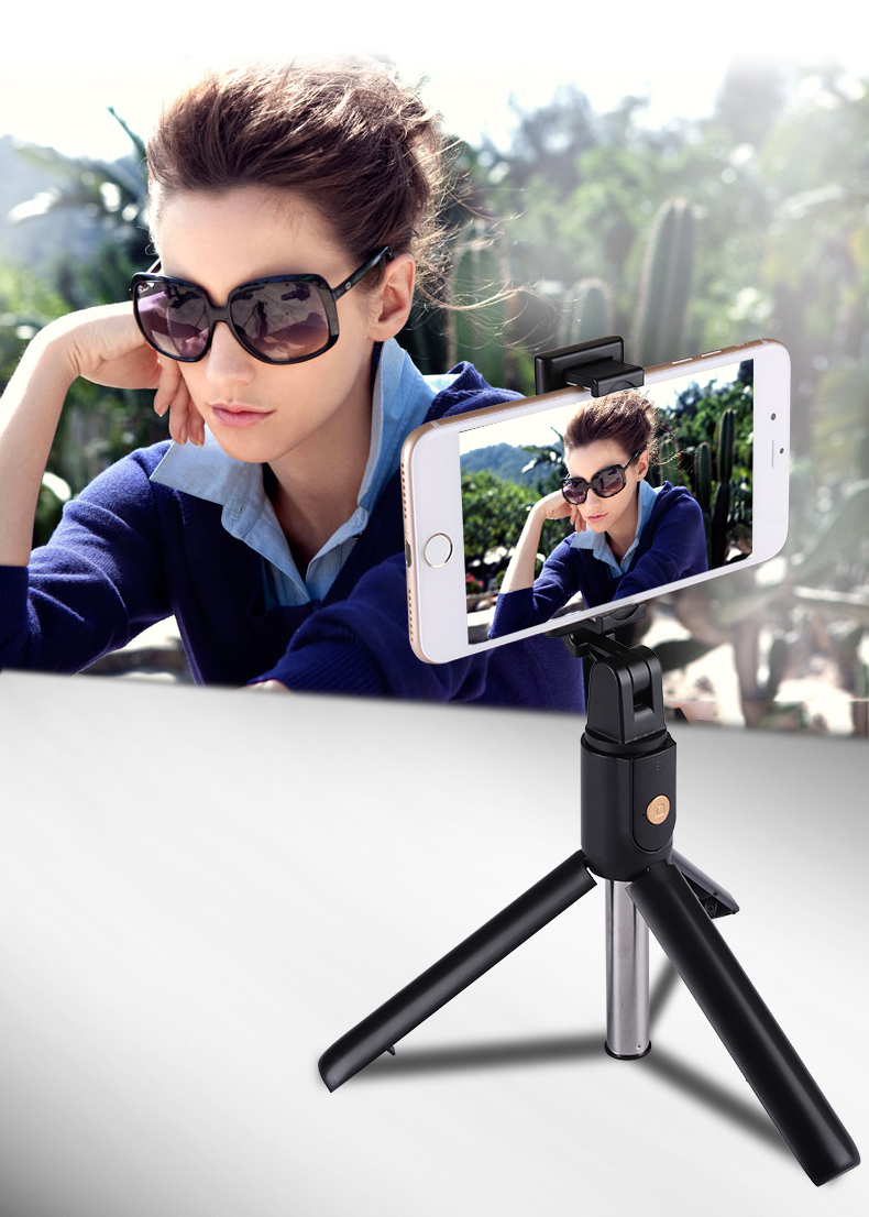华为nova5pro蓝牙自拍杆遥控手机拍照神器直播支架自牌干三角脚架 闪