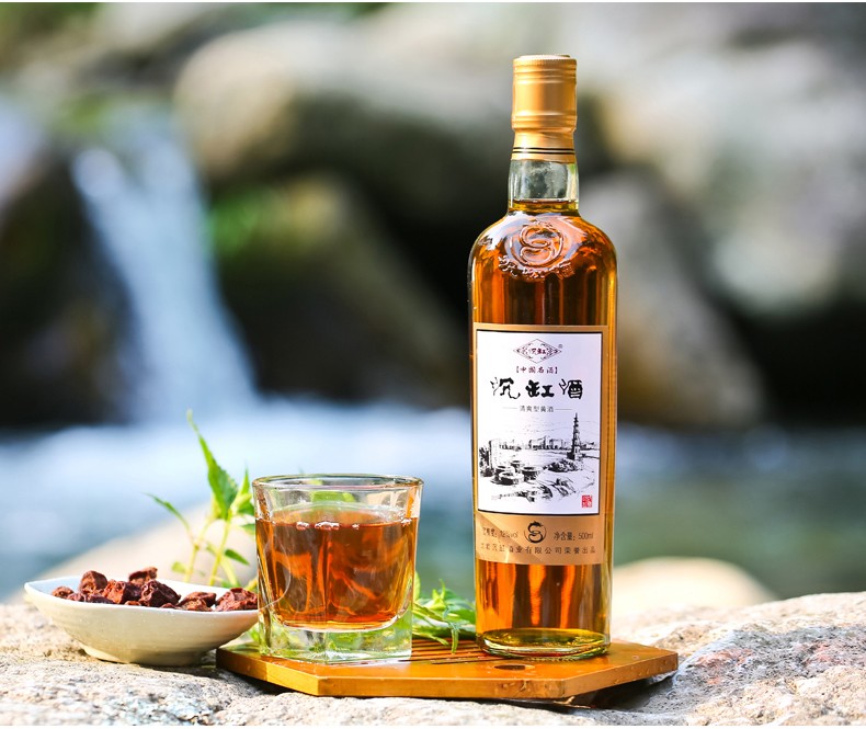 沉缸龙岩酒花酒糯米酒单瓶清爽沉缸金标12度500ml清爽型干酒