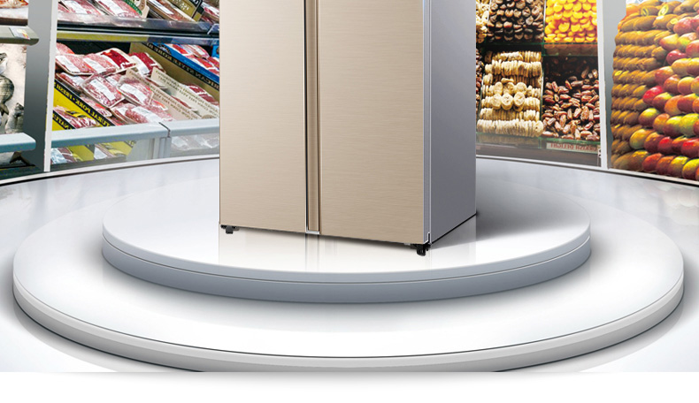 海尔(haier)二手冰箱bcd-541wdpj 【官供99新样品机】haier/海尔bcd