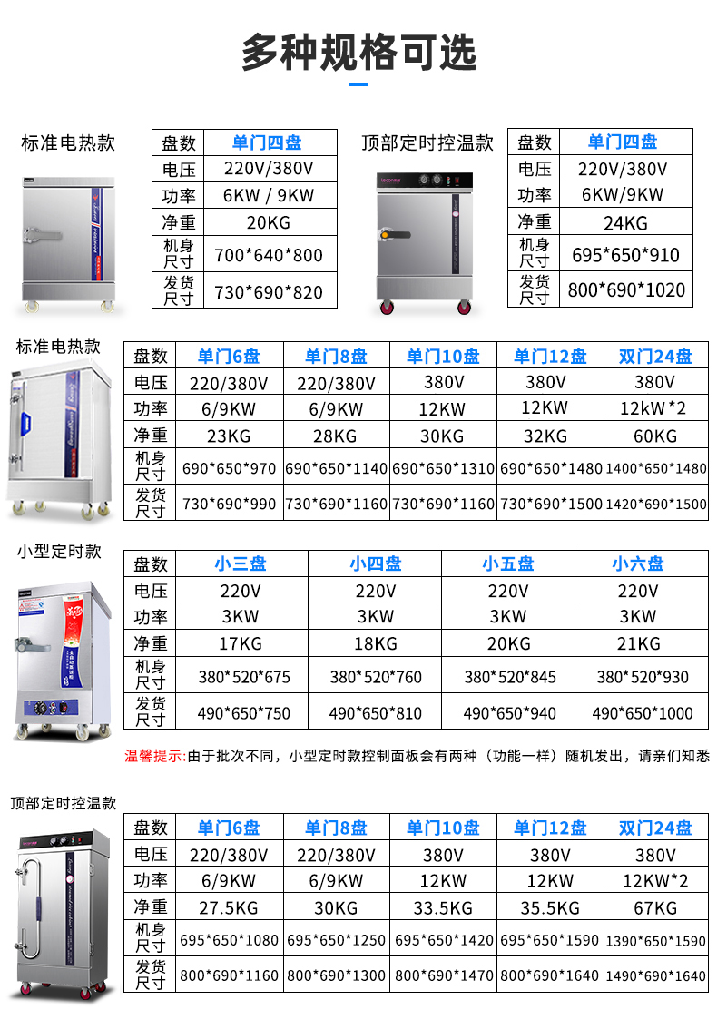 乐创(lecon)蒸饭柜 乐创lecon 蒸饭柜商用电蒸箱自动食堂包子炖汤大型