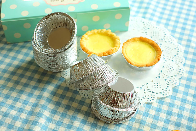 【30个】一次性蛋挞杯|【10个-500个可选】一次性锡纸蛋挞模具蛋挞托