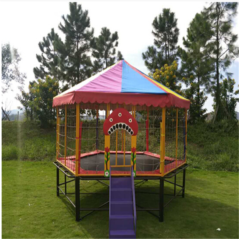 jian xiang)跳跳床/蹦蹦床 林剑翔 有幼儿园 户外游乐园蹦床 方形13型