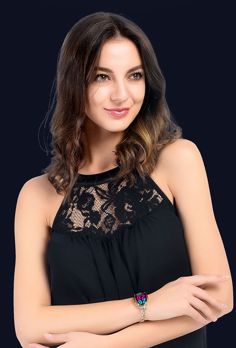 卡丝拉狄cathyladi智能手表女运动首饰监测健康心率心跳血压睡眠多