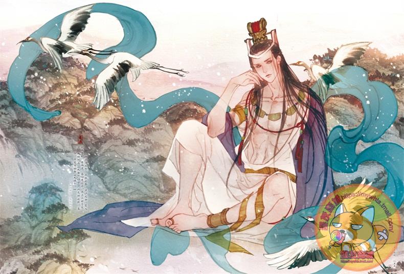 绘本作品《广陵散》入选2014年中国美术作品年展.