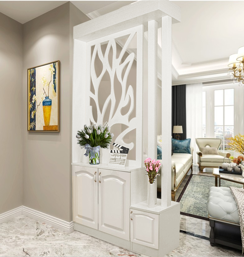 大洪门厅/玄关柜espwjaq6jj0222 定制新款家具欧式隔断屏风柜简欧玄关