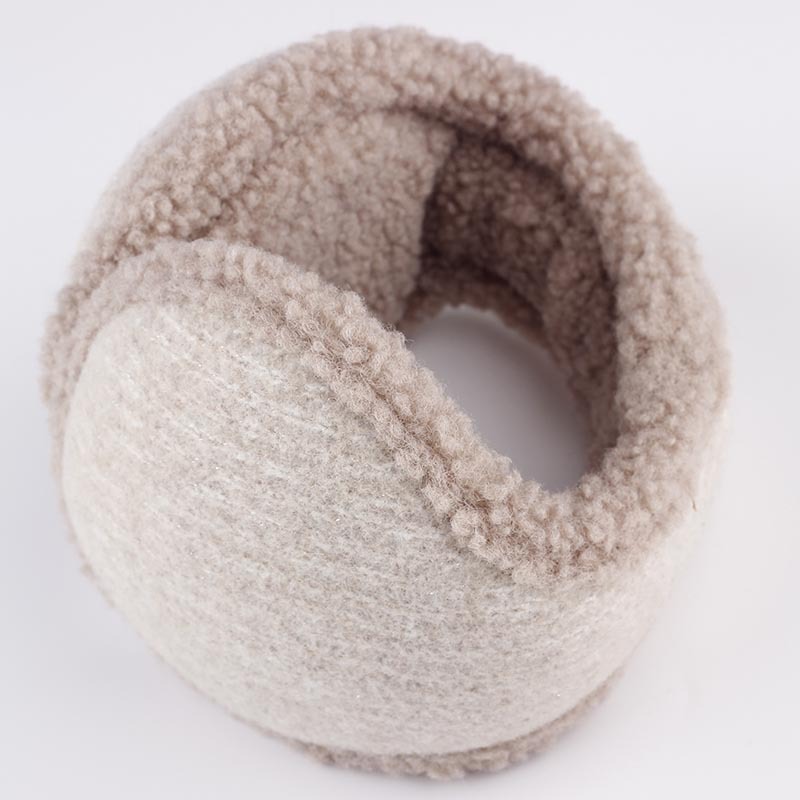 御蓝锦哈尔滨旅游保暖装备针织护耳毛绒耳罩男女款新疆东北雪乡防寒