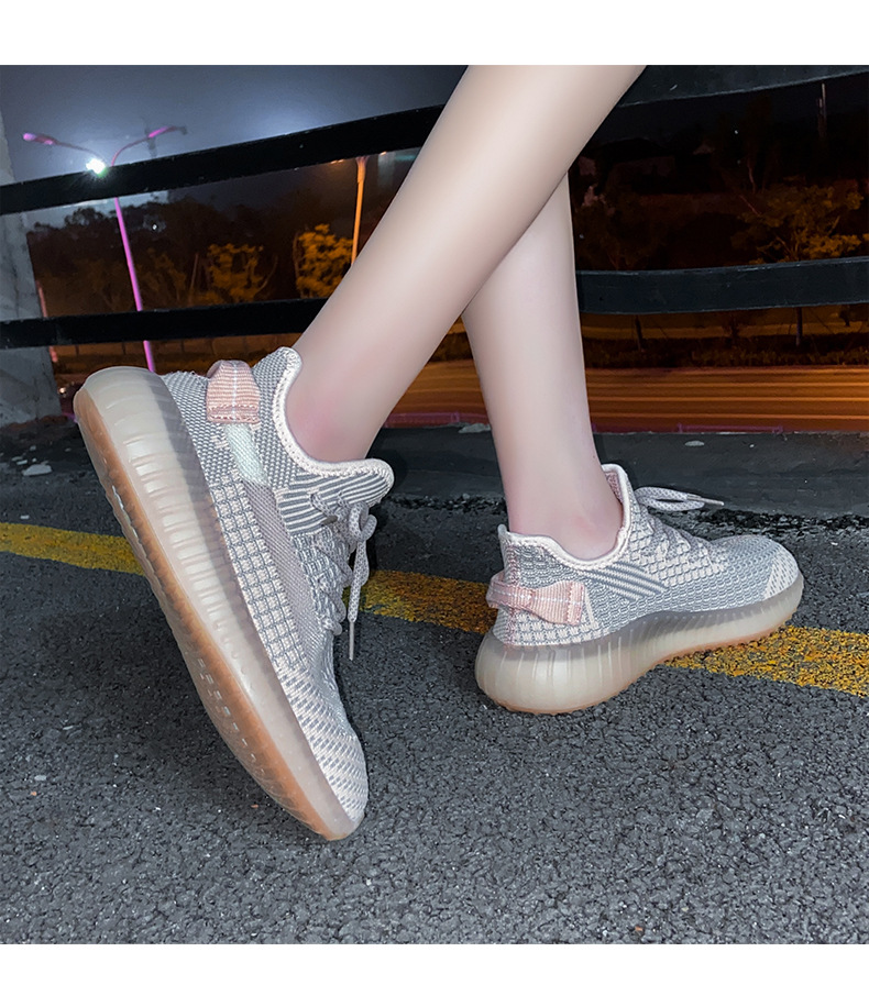 热风京奢refengjingshe飞织椰子鞋女满天星2020年夏天新款黑天使休闲