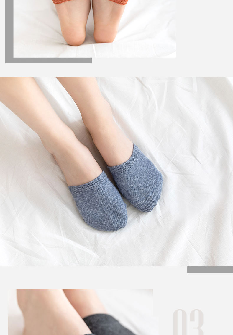 半截袜子女前脚掌袜薄款夏季棉短袜防滑包头脚底隐形拖鞋半掌袜
