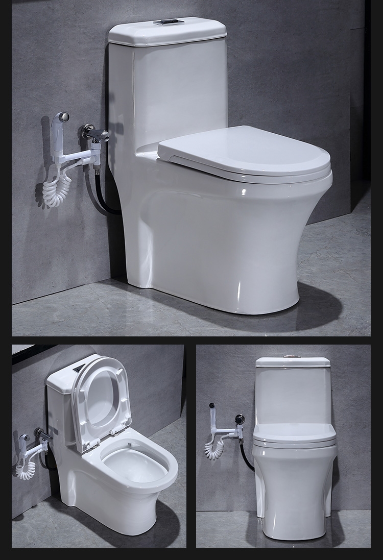 马桶坐便器符象卫生间家用抽水大口径超漩虹吸式座便坐厕