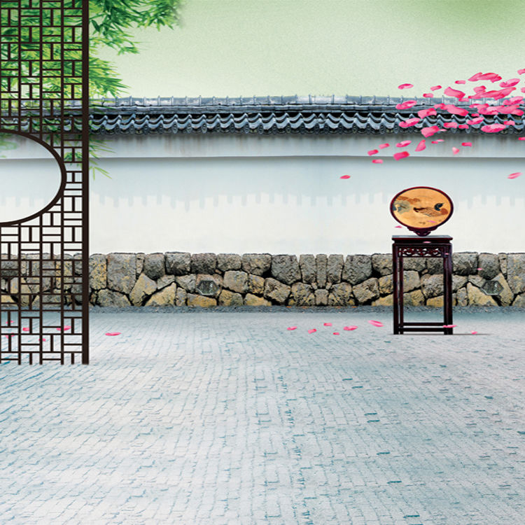 背景主播背景布中快手视频背景摄影拍照背景布古装复古|3181 1