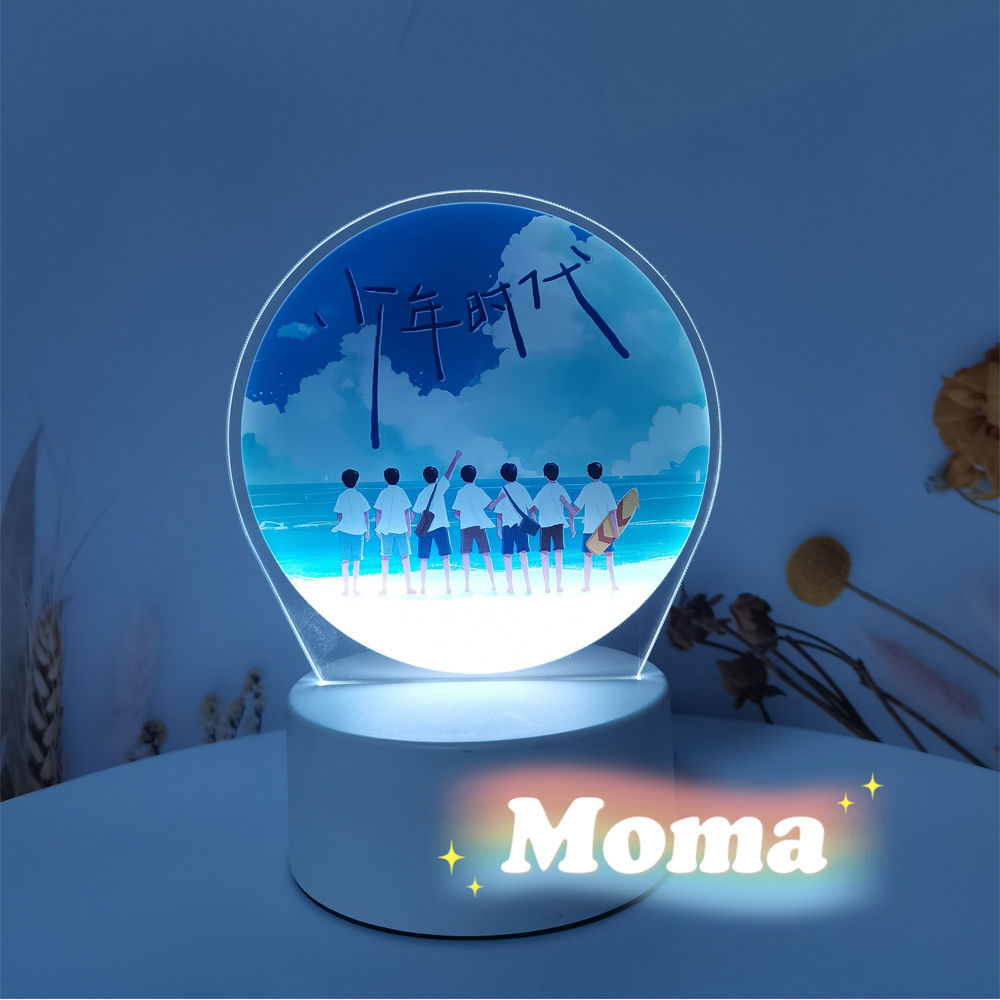 《tnt时代少年团周边夜灯刘耀文宋亚轩同款灯牌亚克力立牌生日礼物