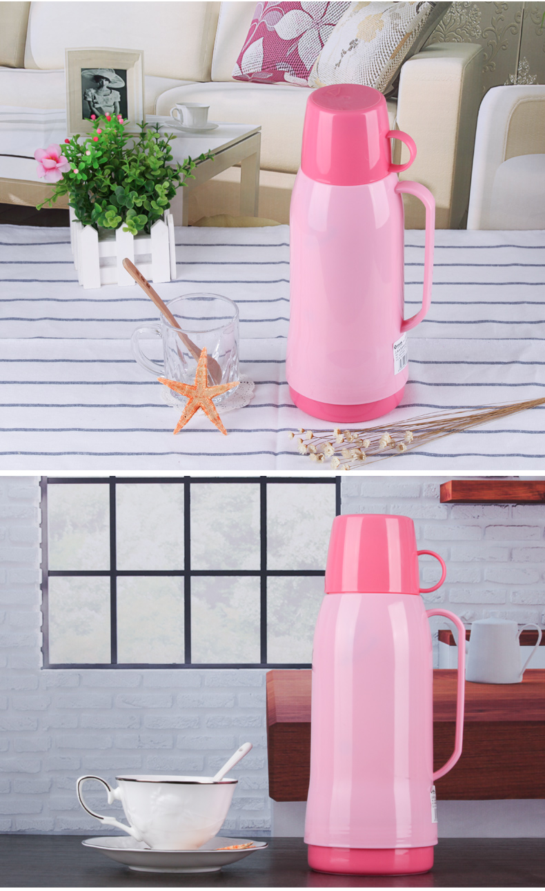 封后(fenghou)保温壶535782129438 热水瓶迷你保温瓶玻璃内胆小暖壶