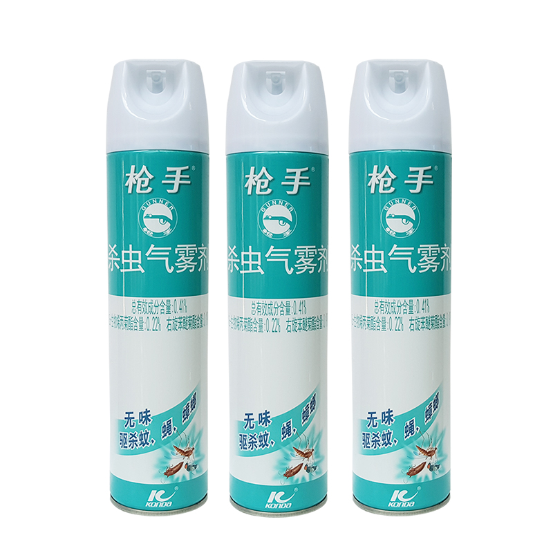 定制手味杀虫气雾剂儿童家用杀虫剂喷雾灭苍蝇蚊子蟑螂蚂蚁药5瓶