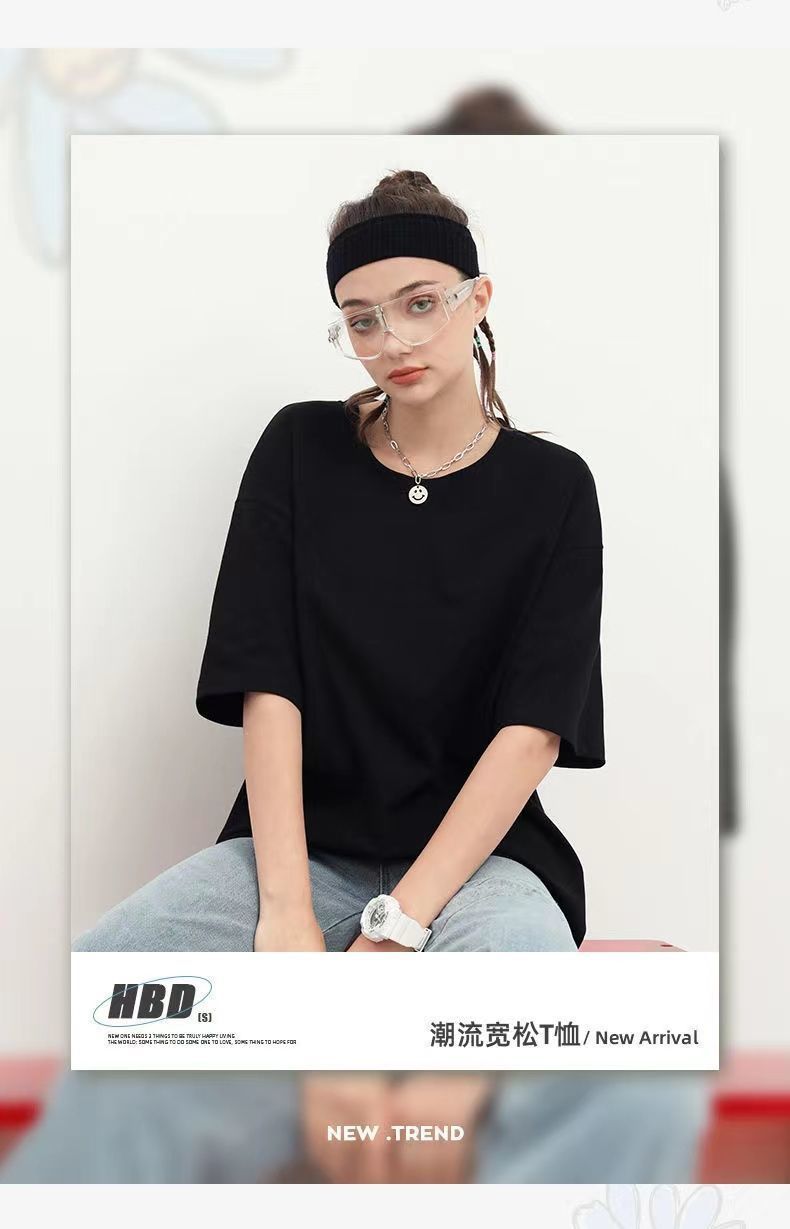 claw money女士t恤 clawmoney夏季潮牌涂鸦爱心印花短袖t恤男女街头