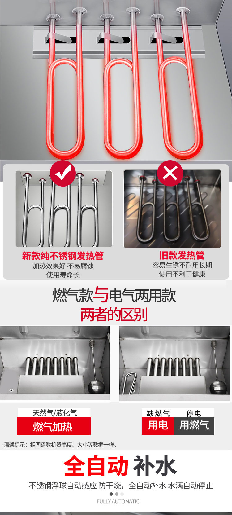 商用蒸饭柜古达家用食堂蒸米馒头电蒸箱定时小蒸饭车燃气蒸包炉全自动