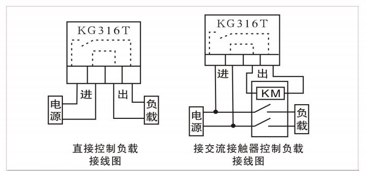 220v路灯定时器接线图图片