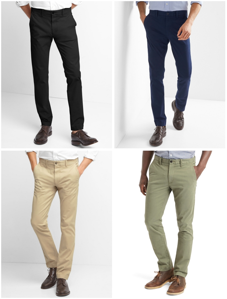 修身卡其裤353298 男士休闲裤宽松薄款潮流裤子男【价格 图片 品牌