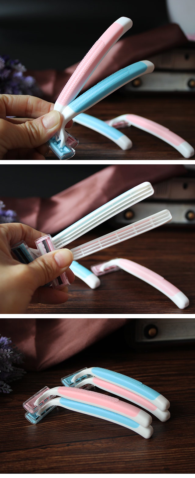 刮腋毛刀女士刮毛刀私处专用剃毛器毛腋下脱毛手动批发你那么美