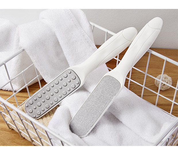 刮脚皮皮修脚器不锈钢双面搓脚神器磨脚后跟去老茧刮脚洗脚刷