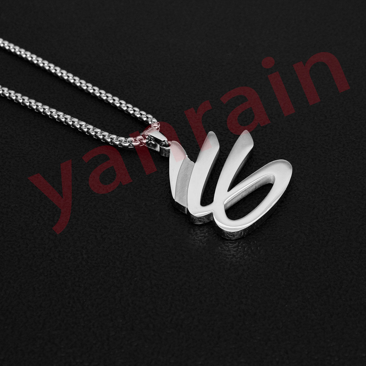 nba斯蒂芬库里curry新款logo钛钢项链男潮勇士30号库蜜篮球sc吊坠