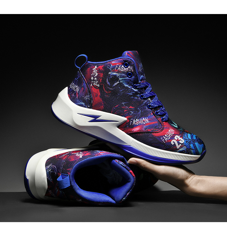 【铬安踏雁篮球鞋】 铬安踏雁aj36新款篮球高帮鞋男鞋运动鞋2023透气