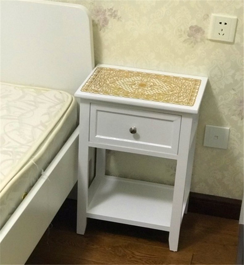 逸家伴侣简约新40公分小床头柜矮现代时尚收纳柜子床边宿舍卧室整装
