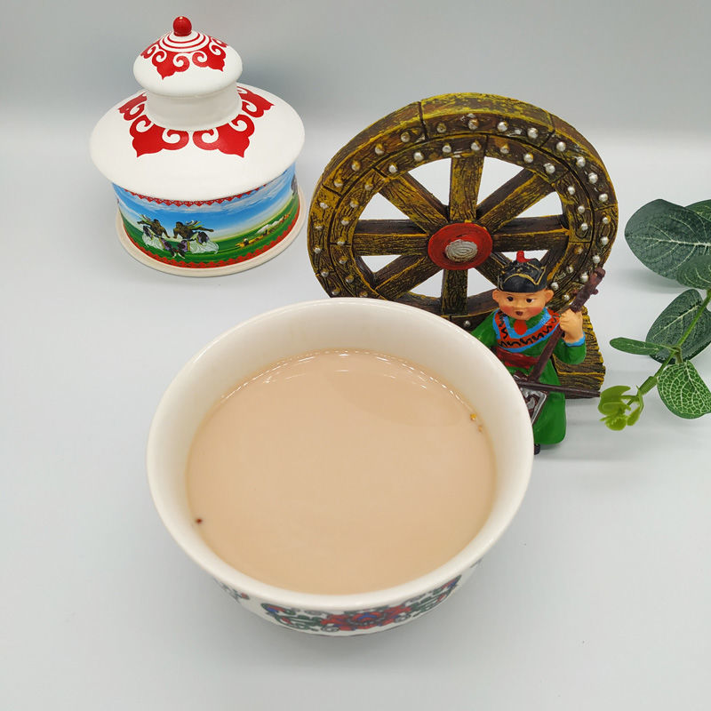 北国情羊乳奶茶内蒙古特产奶茶粉正宗普洱甜味咸味400克冲饮袋装咸味