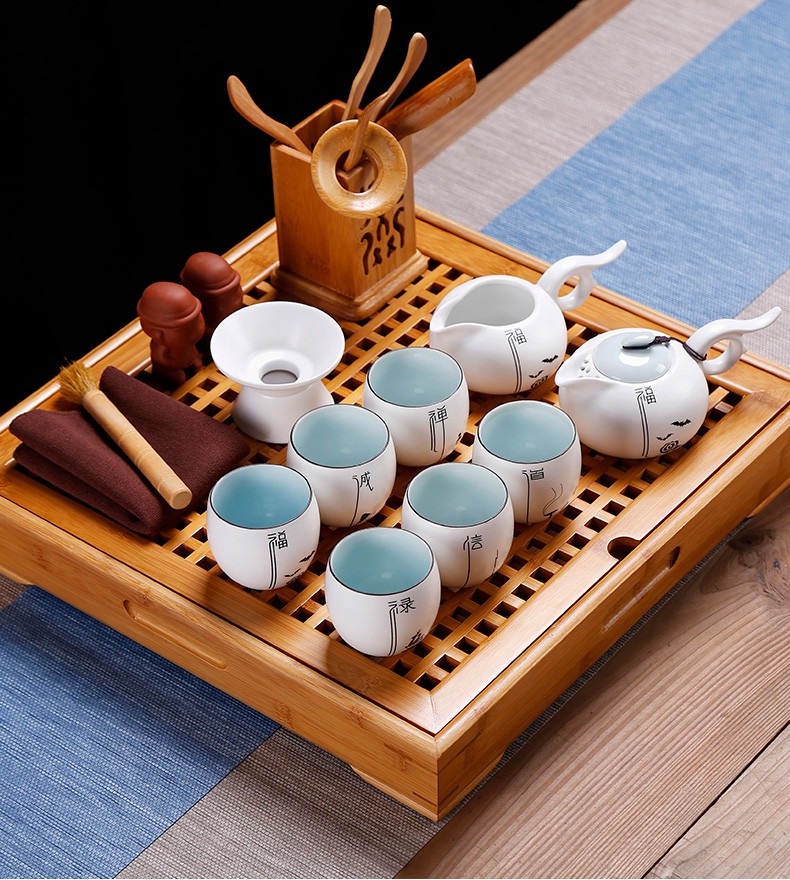 办公室用茶具带茶盘套装家用客厅小套简易全套工夫泡茶功夫茶小型 好