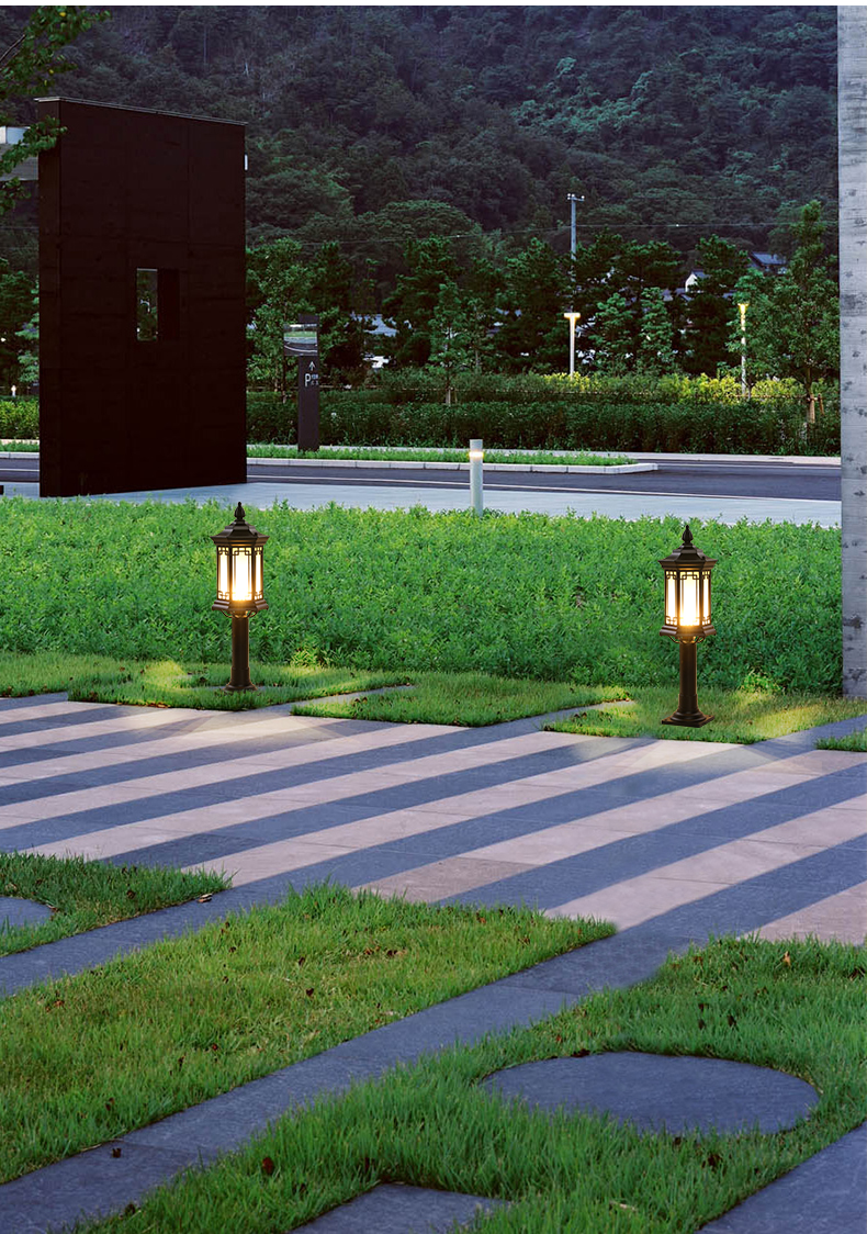 草坪灯草地灯户外防水庭院灯花园别墅景观路灯室外新中式小区路灯中精