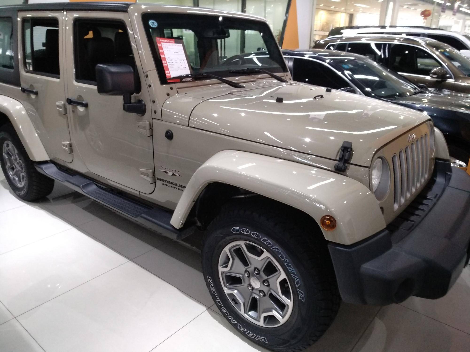 订金销售2017款牧马人进口30l四门舒享版sahara分期购二手汽车