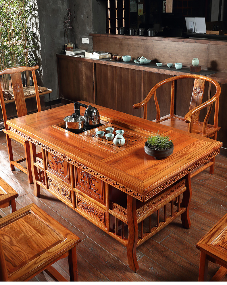 中国十大实木茶桌品牌图片